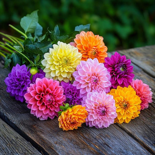 Dahlia Mixed Color